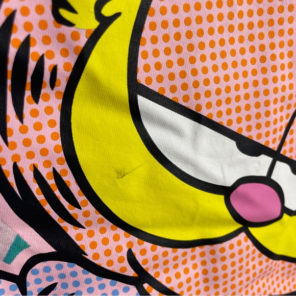 Garfield graffiti 90s 80s Cartoon Graphic t-shirt - XL - Picture 2 of 7